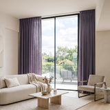 rideau lin violet